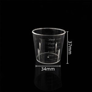 Medicine Cups Clear Transparent Disposable Cups PP Plastic Medicine Dispenser