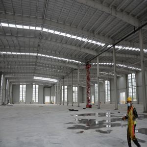 Buy cheap Custom Galvanized Steel Structure Factory Building Q355 Q235 from wholesalers