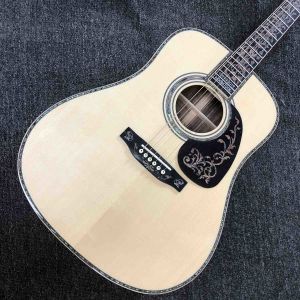 Buy cheap Custom Grand GD45md Madagascar Acoustic Guitar Solid Europe KOA Back Side Maple Top and Binding One Pcs Mahogany Neck LR from wholesalers