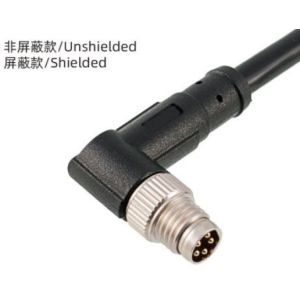 Buy cheap 3-8A IP67 Waterproof M8 Angled Male Plug Metal Interface for Outdoor Installations from wholesalers