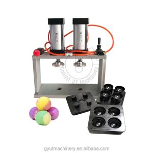 Children's Bath Bomb Press Machine with Double Press Form and Customized Toy
