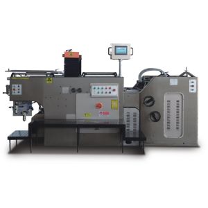 Buy cheap PRY-800A Full Automatic Spot UV Curing Stop Cylinder Silk Screen Printing Pressing Machine from wholesalers