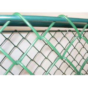 hot dipped galvanized chain wire mesh fence 2" x 2" mesh opening