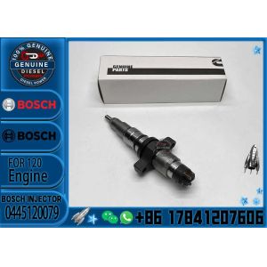 Diesel Fuel Injector 0445120079 504117273 504093216 Injector For Case New