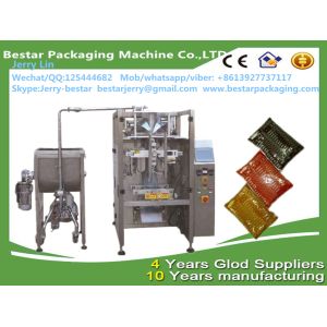 Buy cheap BSTV-420P VFFS liquid doypack packing machine,sachet water packaging machine with pump&tank bestar packaging machine from wholesalers
