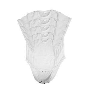 Buy cheap Sublimation Blank Baby Clothes Custom Print Plain Polyester Newborn Rompers Sublimation Baby Onesie from wholesalers