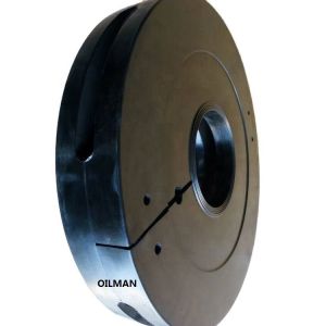 Flat Single Solid Drill Pipe Wiper Rubbers For Tubing 2-7/8" 3-1/2" 4-1/2"