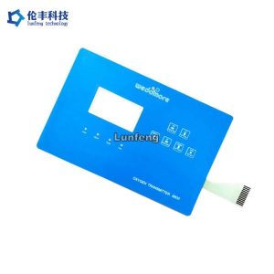 Buy cheap Embossed Buttons PET Custom Membrane Switch With Glossy Surface from wholesalers