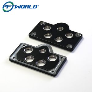 Buy cheap Black Anodized Precision Aluminum Parts Customized Milling Metal from wholesalers