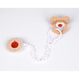 China ISO9001 S  M L 110℃ ABS Baby Silicone Soother on sale