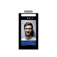 China White Wifi Digital Signage Ips Panel With Detecting Temperature And Face Recognition Camera for sale