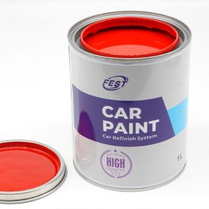 Buy cheap 10-12 Square Meters Per Liter Coverage Red Automotive Paint Perfect for Sanding and Cleaning Applications from wholesalers