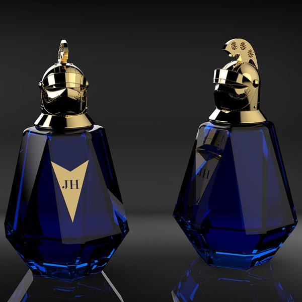 Silk Screen Printing Zamak Perfume Caps With Logo Molding In Gold/Silver/Customized Colors