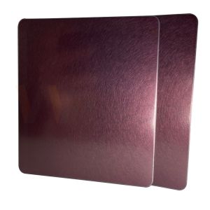 4x10 Decorative Stainless Steel Sheet Cold Rolled Rose Gold Vibration