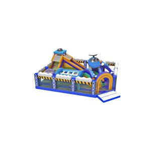 Buy cheap Large Size Children Slide Bouncy Fun Park Inflatable from wholesalers