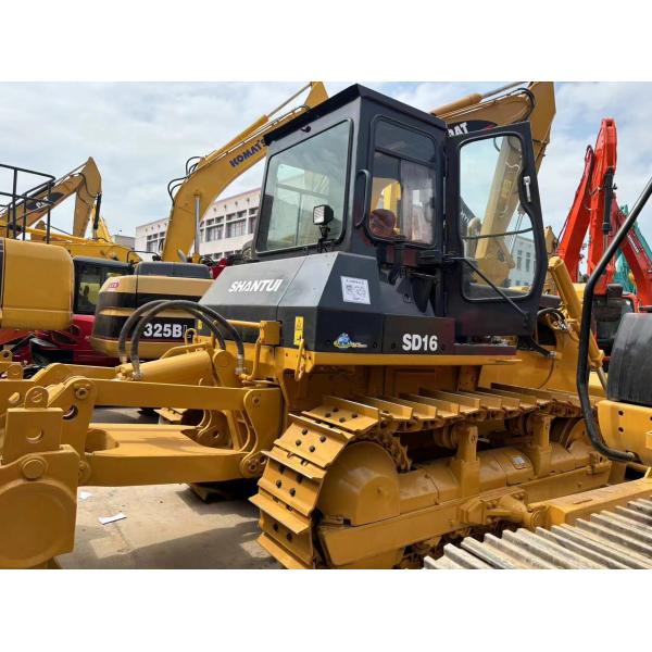 Buy cheap SHANTUI SD16 Used Bulldozer Original Engine 200kW 160hp from wholesalers