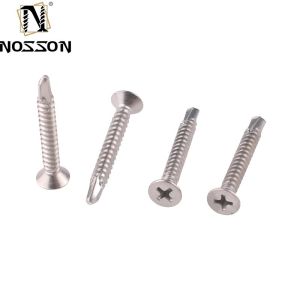 Buy cheap ST4.2 ST4.8 ST5.5 ST6.3 Metric JIS Standard Self Drilling Screw With Ribs/Nibs Under Head and Performance Stainless Steel from wholesalers