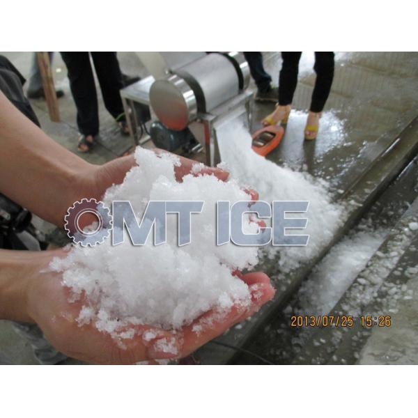 High Productivity Block Ice Crusher Erosion Resistant Smooth Operation