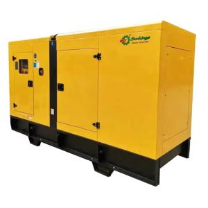 SHX 65KVA Super Silent Diesel Generator Sets Intelligent Control Panel Water
