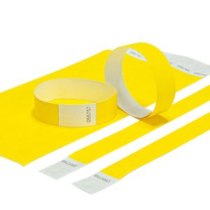 Custom Tyvek Event Wristbands With Barcoding Numbered Waterproof For Pool Party