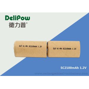 Buy cheap 27g High Capacity Low Discharge Rechargeable Batteries SC2100 from wholesalers