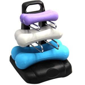 Buy cheap Aerobic Bone Shaped Neoprene Dumbbells Cast Iron For Women from wholesalers