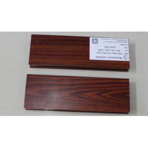 Elegant Good Effect Aluminum Baffle Ceiling / Wood Ceiling Panels