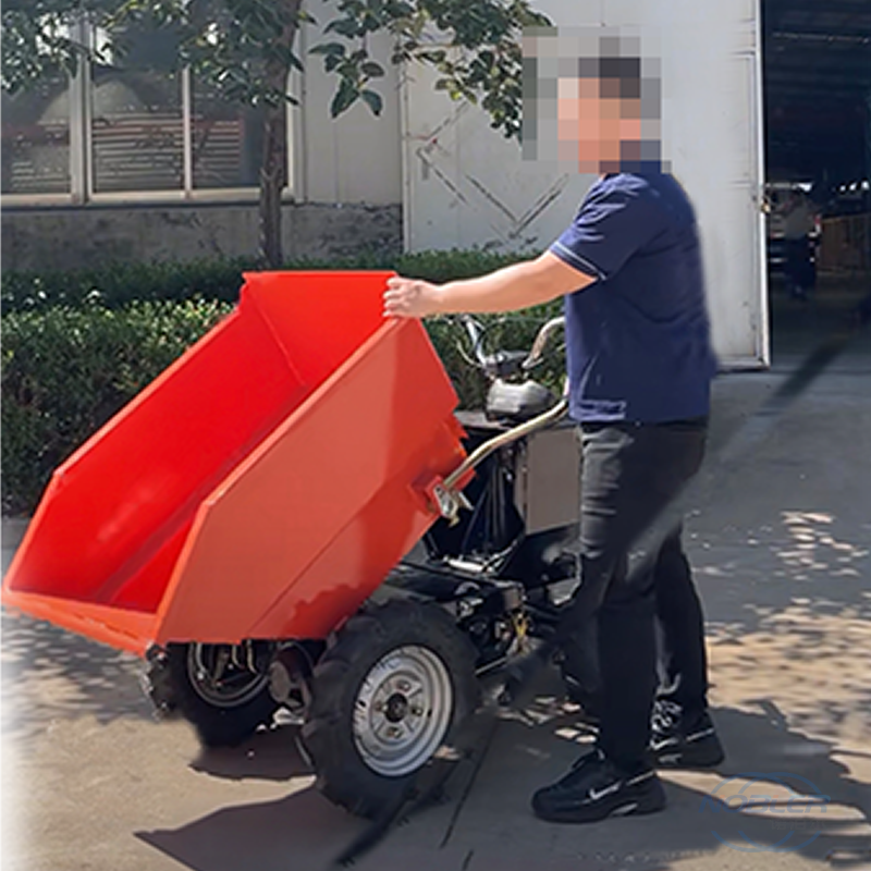 Buy cheap 4 Tire Electric Mini Dumper Smooth And Quiet Operation from wholesalers