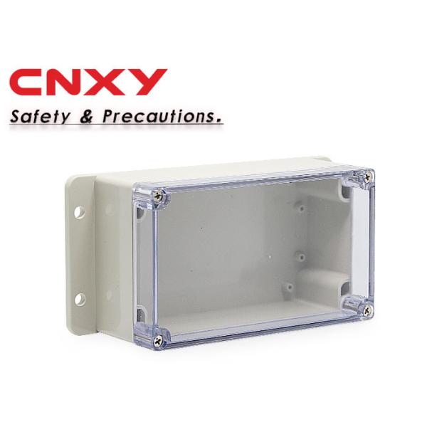 Buy cheap IP65 Waterproof Junction Box , Small Plastic Enclosure Transparent Cover from wholesalers