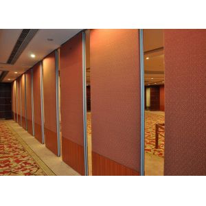 Movable Partition Walls MDF Melamine finishes Panels For Hotel