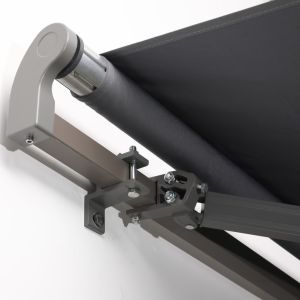 Buy cheap Retractable Awning , Articulated Arm Awning with Hand Crank Sun Awning for Balcony Porch,3 x 2 m,Grey from wholesalers
