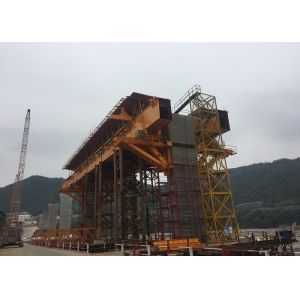 Buy cheap Costomized Bridge Beam Launcher Crane , Girder Gantry Crane Simple Operation from wholesalers