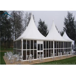 Buy cheap Full Sapce 8mx8m Solid Wall Pagoda Party Tent Aluminum Structure from wholesalers