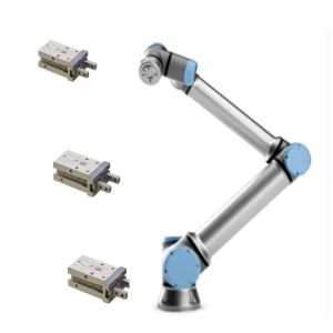 Buy cheap 1300mm Reach 8kg Payload UR 10e Cobot With SMC Robot Gripper For Picking And product