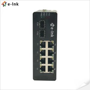 Buy cheap Industrial 8-Port Gigabit Switch - 2x SFP -40°C to 80°C DIN-Rail from wholesalers