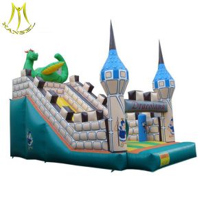 Buy cheap Hansel stock amusement park equipment kids soft play area inflatable bouncer castle factory from wholesalers