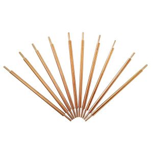 Buy cheap 1.8mm Lithium Ion Battery Materials , Round Copper Alloy Electrodes from wholesalers