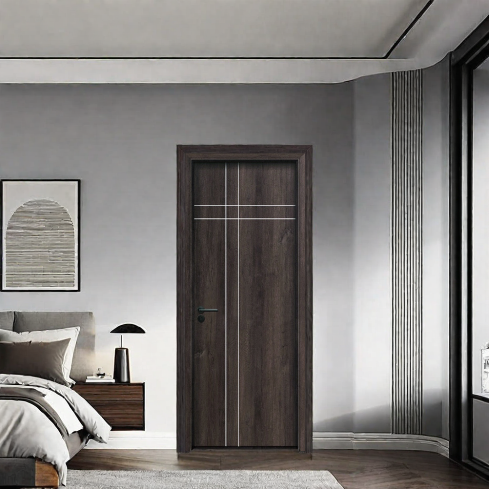 Buy cheap Eco-Friendly and Durable WPC Hollow Door for Houses with Heat Insulation and Soundproof Features from wholesalers