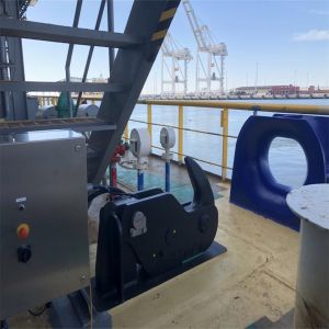 Buy cheap 20 Ton-400 Ton Fast Unhooking Mooring Hook Quick Release Hook System BV RMRS from wholesalers