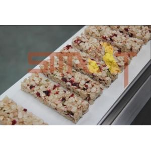 Small Size 80pcs/Min Granola Bar Press Machine With Siemens PLC