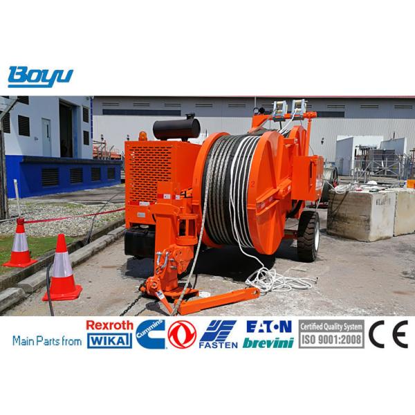 Overhead Stringing Max Intermittent Pull 2x45kN Hydraulic Tensioner Machine