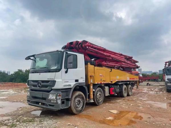 Buy cheap 52m Used Truck Concrete Pump 38t , Renew Mounted Concrete Pump from wholesalers