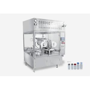 Eye Drops Filling Capping Intergrated Machine 3 In 1 Machine, Screw Capping With