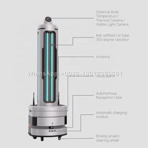 Buy cheap Anti Bacteria And Harmful Germs UVC Virus Killing Robot from wholesalers