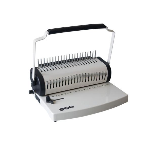 Buy cheap Portable A4 A5 Plastic Comb Binding And Punching Machine from wholesalers