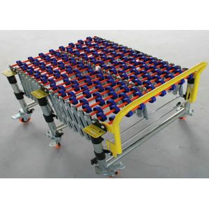 Buy cheap Unpowered Explandable Roller Conveyor Skate Wheel Conveyor with Various Shapes from wholesalers