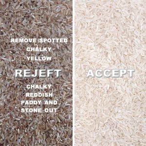 Automatic Intelligent Grain Color Sorter Machine With Excellent Rejection Rate