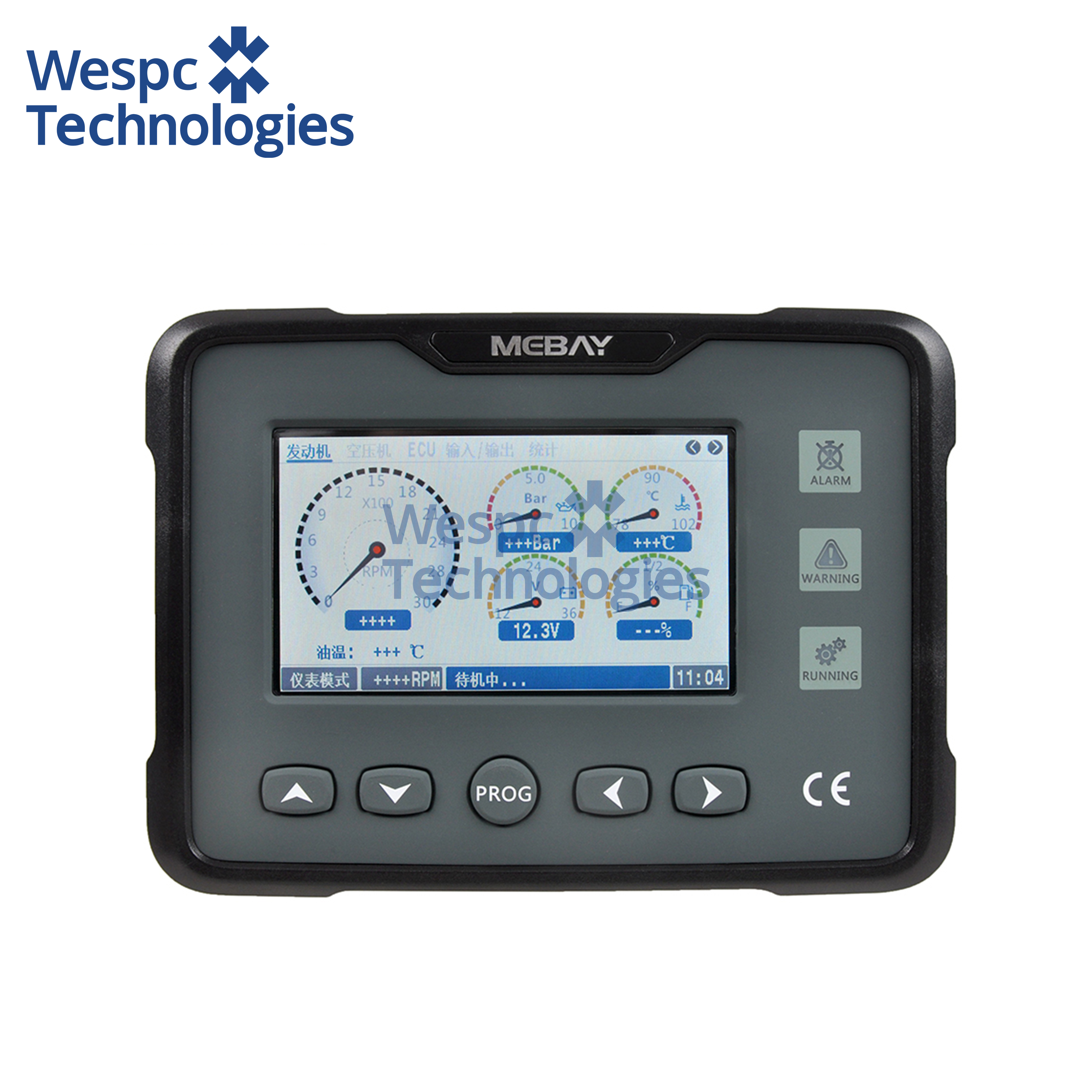 Buy cheap WESPC Original GM70CK Diesel Engine Digital Meter Multi-Function Monitor from wholesalers