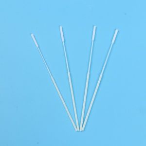 Buy cheap Sterile Nasopharyngeal Nasal Swab PA66 Nylon Flocked With Breakpoint from wholesalers
