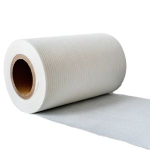 Spunlace Nonwoven Fabric Roll Woodpulp Polyester Material Reusable